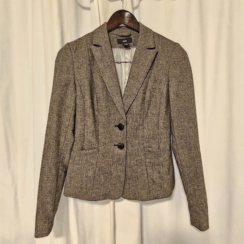 H&M Blazer - Charcoal Grey - Picture 4 of 12